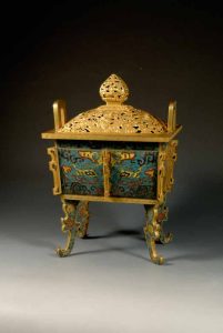 ming Gilded-enamel-stove